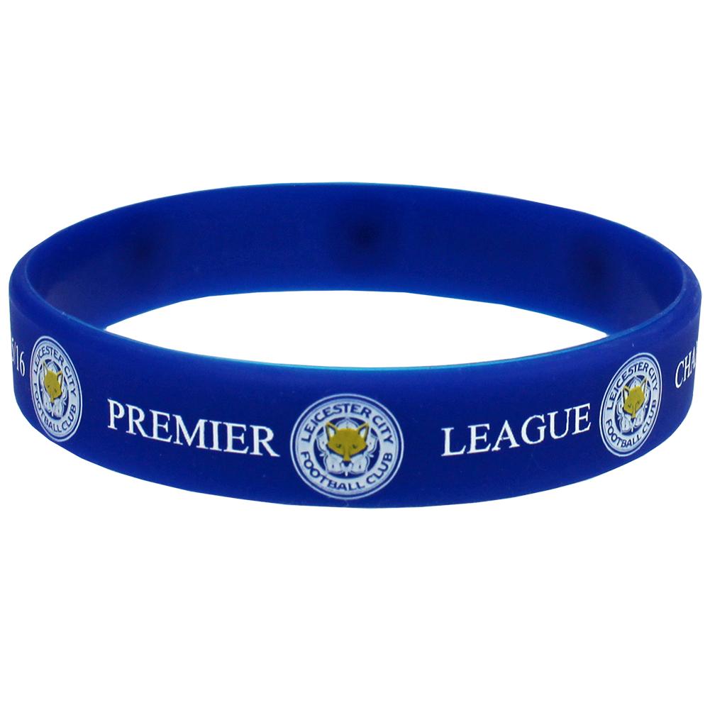 Leicester City FC Premier League Champions Silicone Wristband