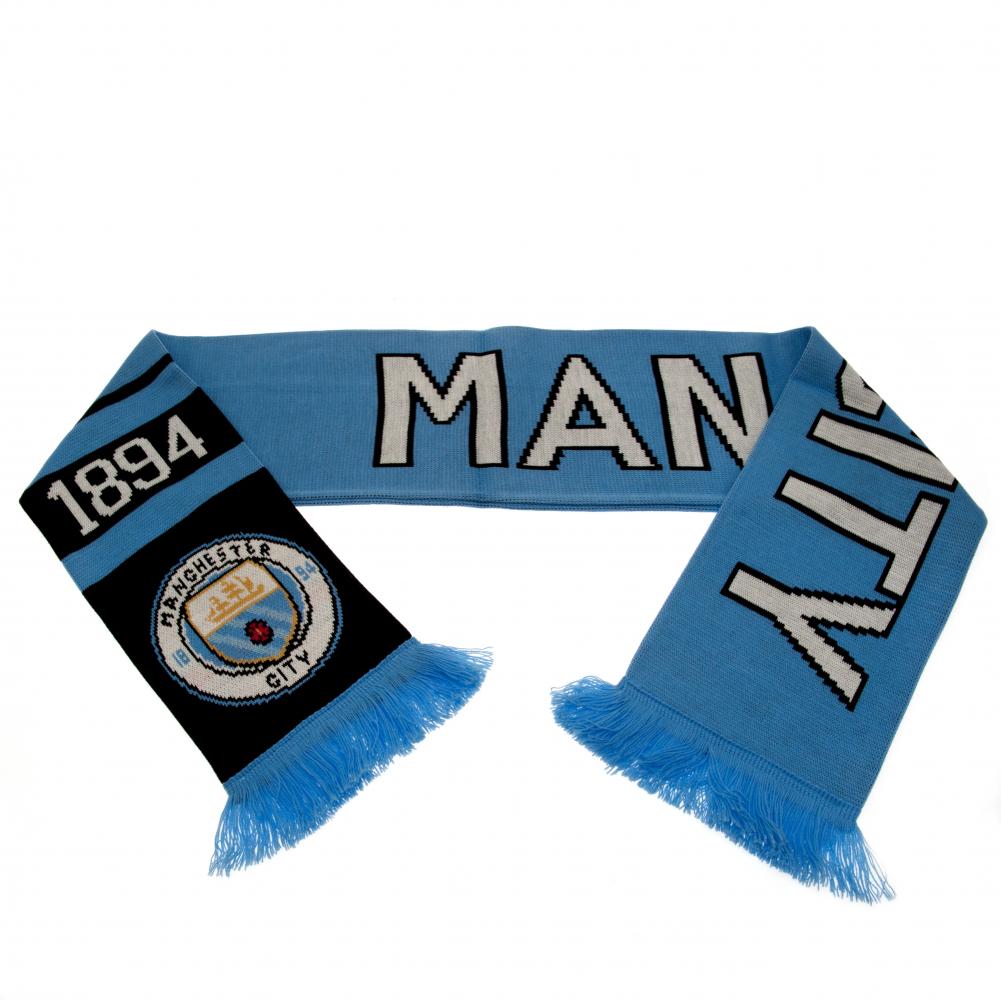 Manchester City FC Nero Scarf