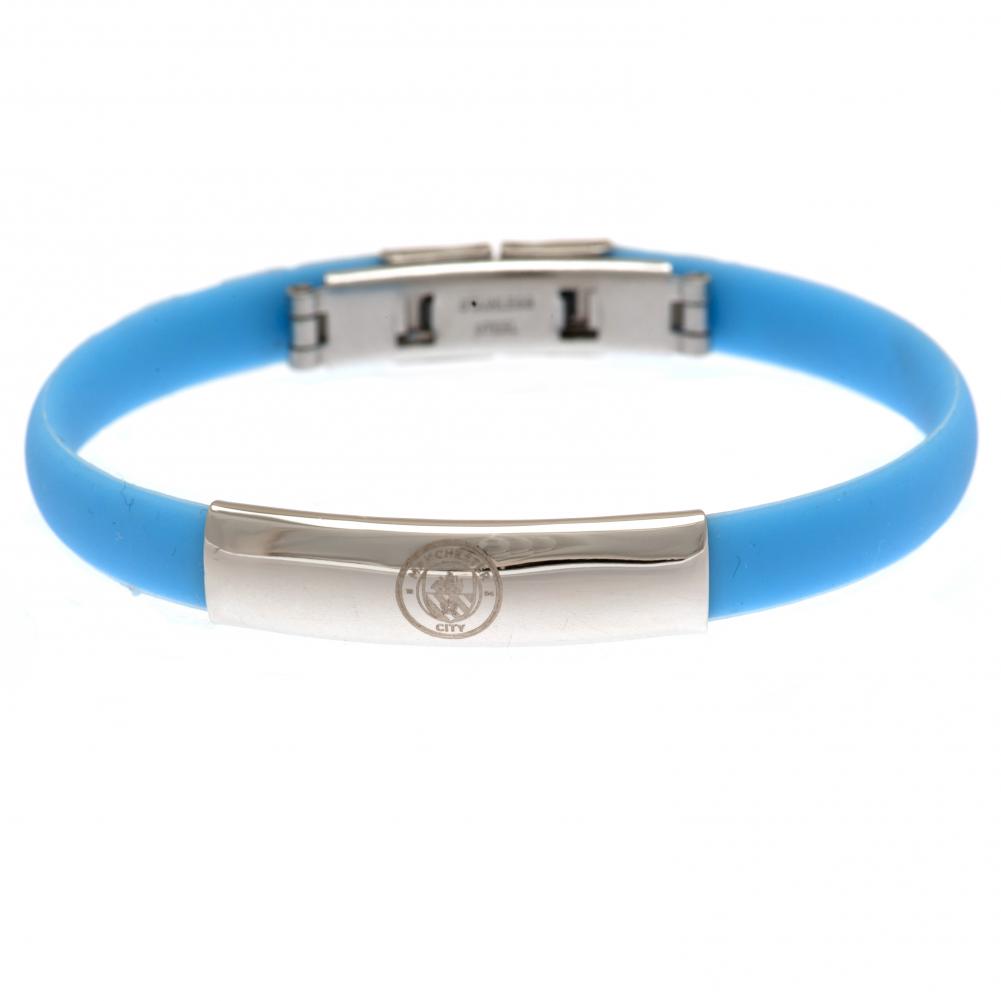 Manchester City FC Colour Silicone Bracelet