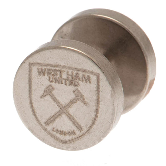 West Ham United FC Stainless Steel Stud Earring