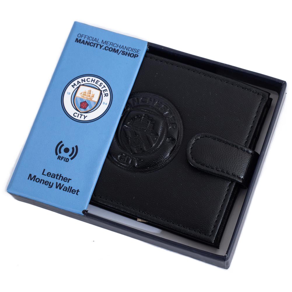 Manchester City FC rfid Anti Fraud Wallet
