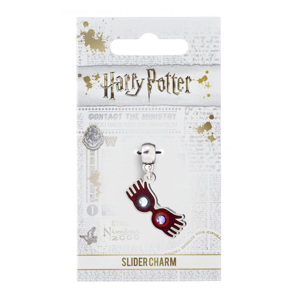 Harry Potter Silver Plated Luna Lovegood Glasses Charm