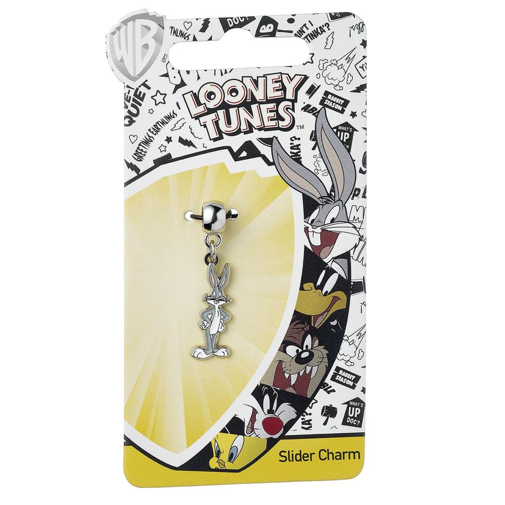 Looney Tunes Silver Plated Bugs Bunny Charm