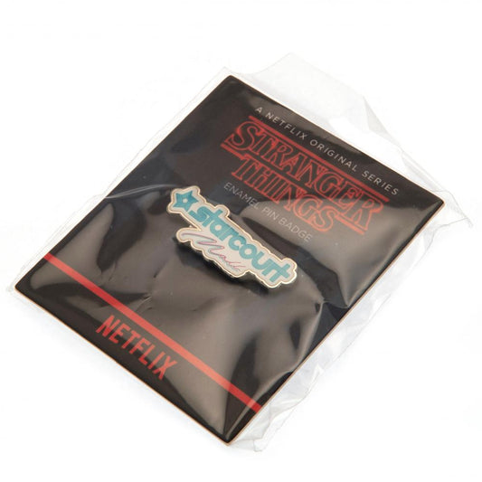 Stranger Things Starcourt Mall Pin Badge