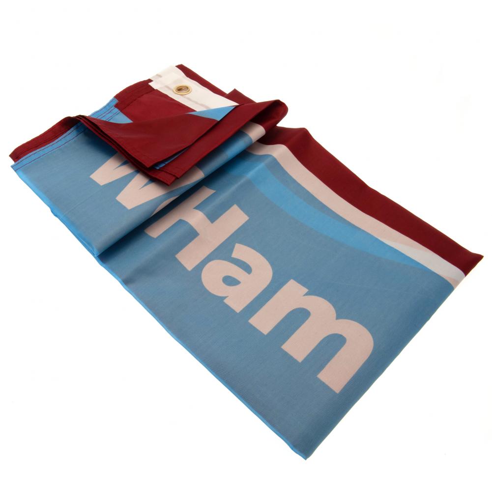 West Ham United FC Wordmark Flag