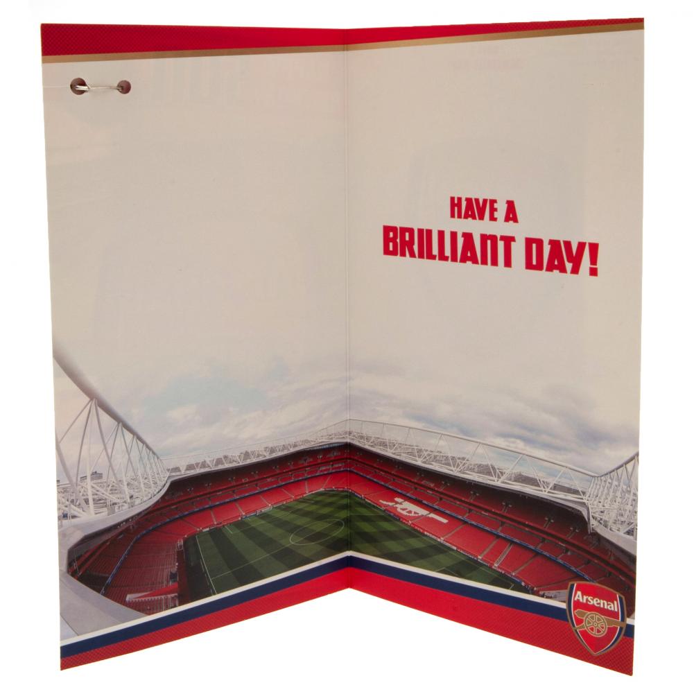 Arsenal FC Son Birthday Card