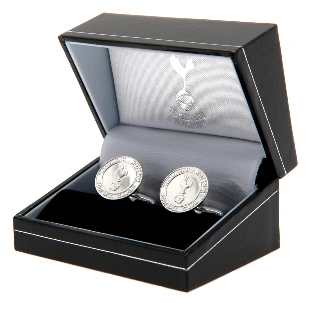 Tottenham Hotspur FC Sterling Silver Crest Cufflinks