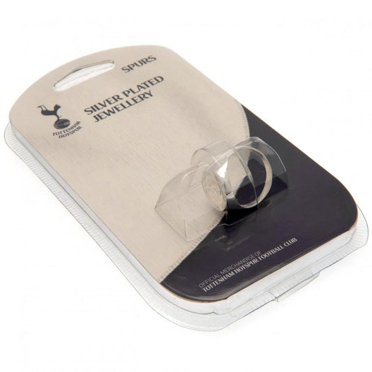 Tottenham Hotspur FC Silver Plated Crest Ring Small