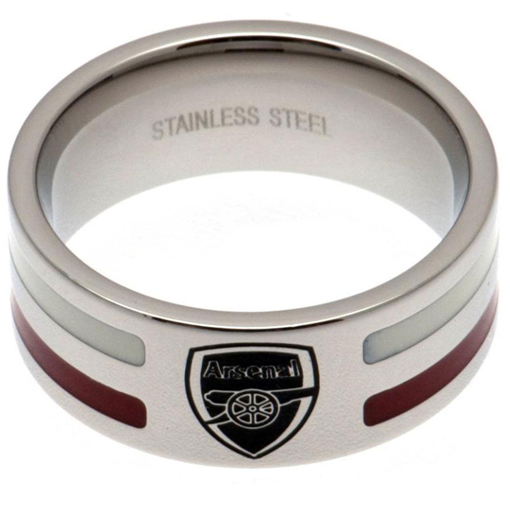 Arsenal FC Colour Stripe Ring Small