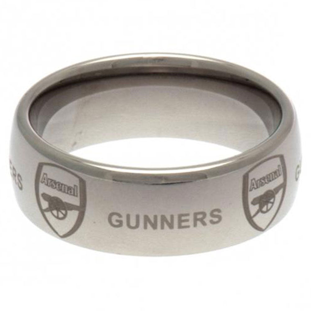 Arsenal FC Super Titanium Ring Small