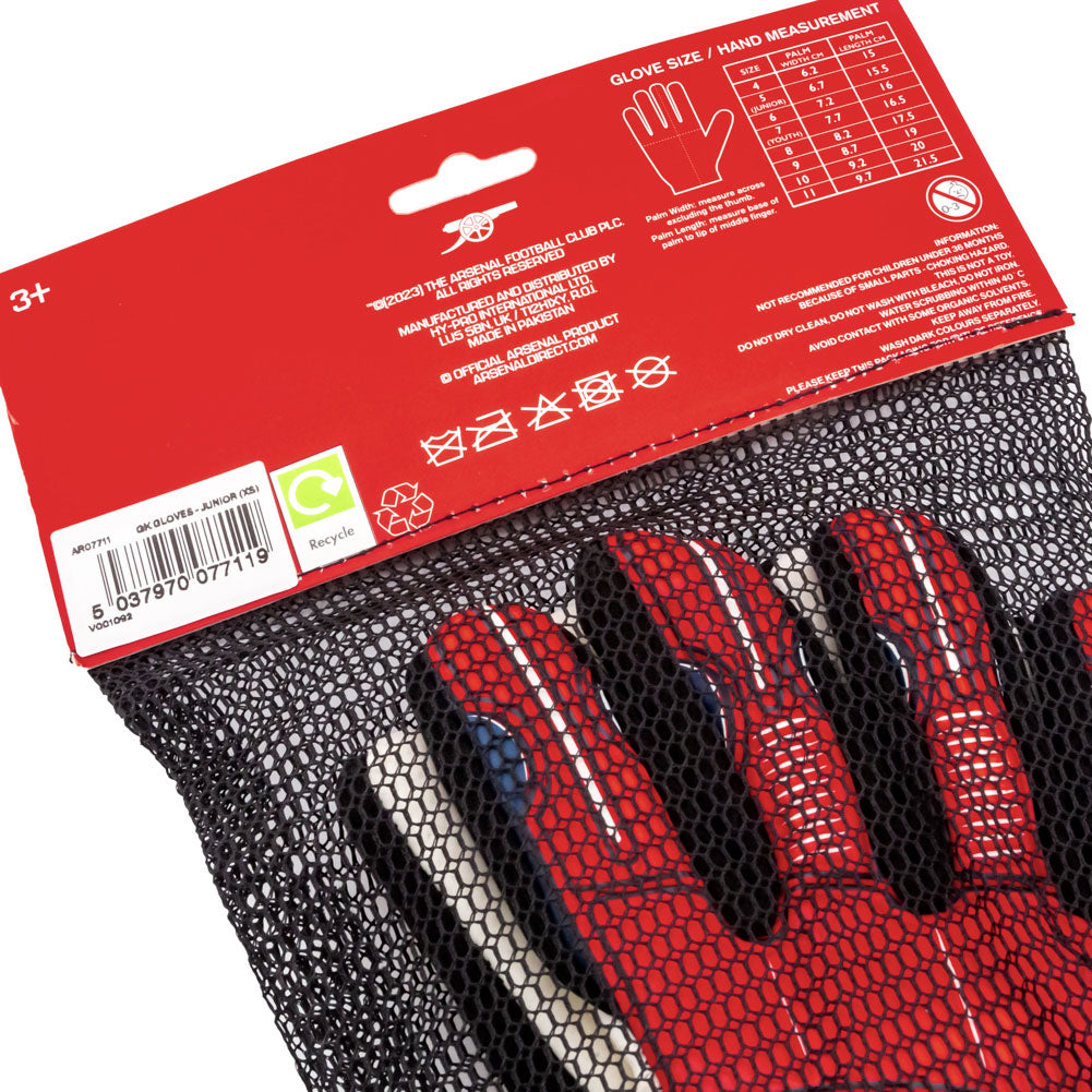 Arsenal FC Delta Goalkeeper Gloves Yths