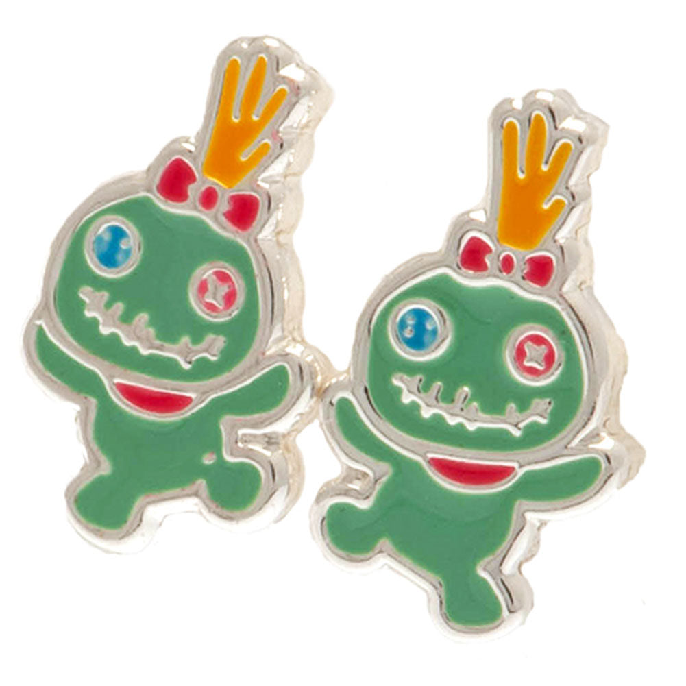 Lilo & Stitch Plated Brass Earring Set