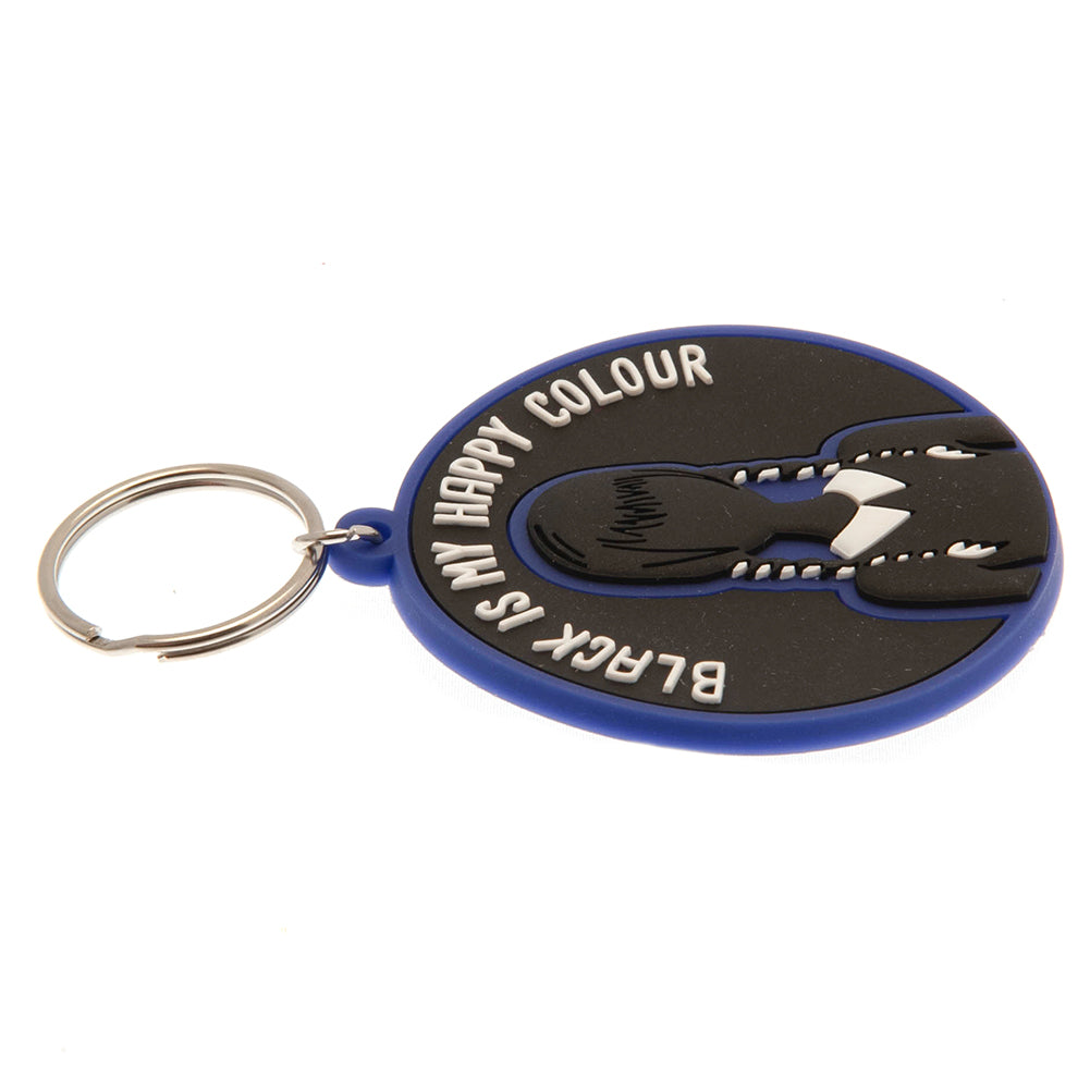 Wednesday Happy Colour PVC Keyring