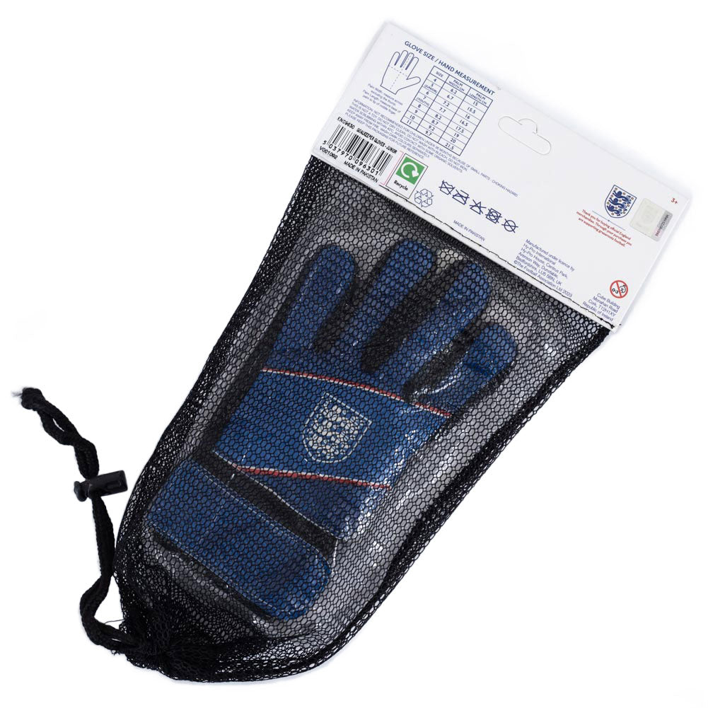 England FA Fuse Goalkeeper Gloves Kids