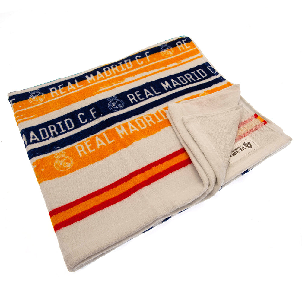 Real Madrid CF White Towel