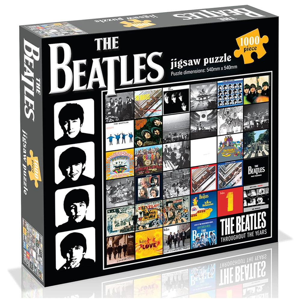 The Beatles Album Collage 1000pc Puzzle