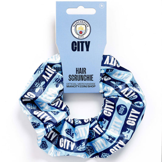 Manchester City FC Hair Scrunchie
