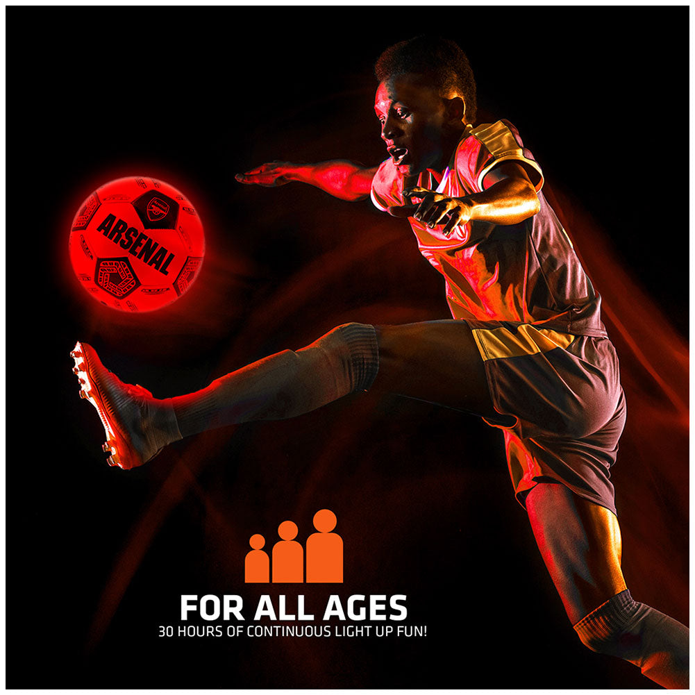 Arsenal FC LED Glow Football
