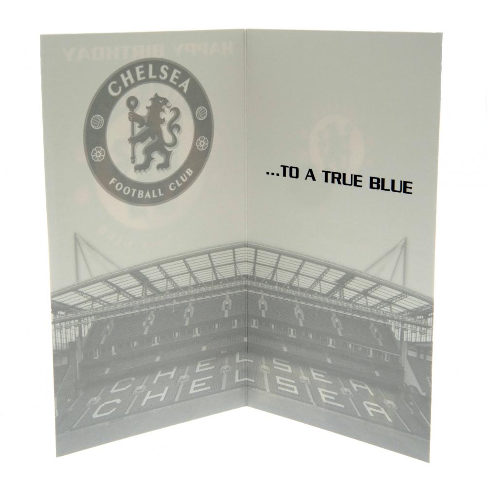 Chelsea FC Stadium Birthday Card