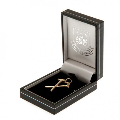 West Ham United FC 9ct Gold Pendant Hammers