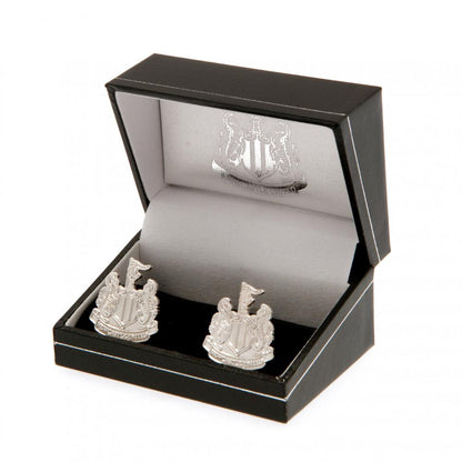 Newcastle United FC Silver Plated Formed Cufflinks