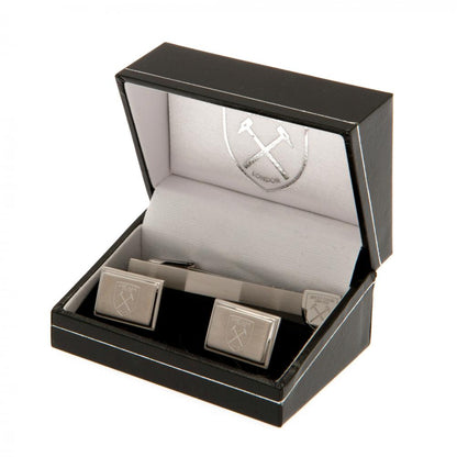 West Ham United FC Tie Slide & Cufflink Set