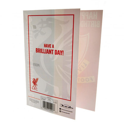 Liverpool FC Liverbird Birthday Card