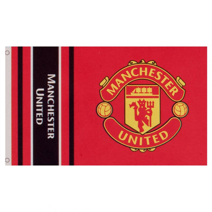 Manchester United FC Wordmark Flag