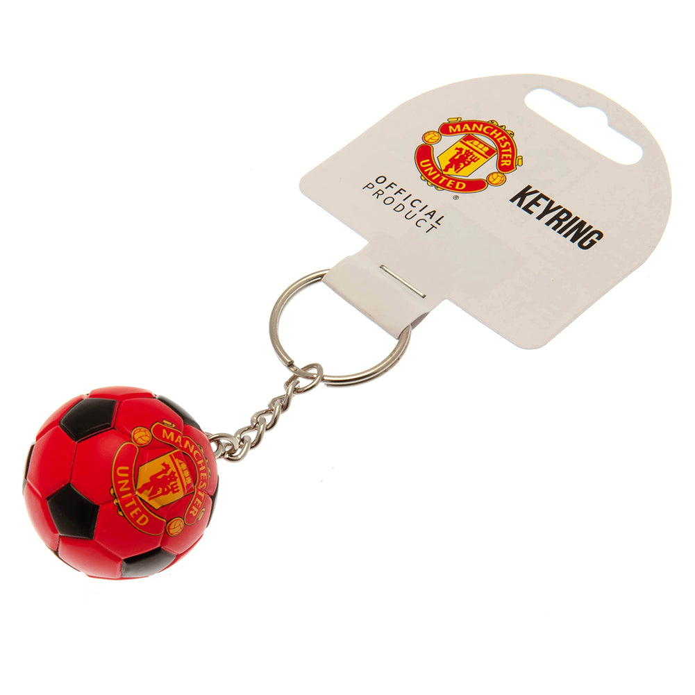 Manchester United FC Football Keyring