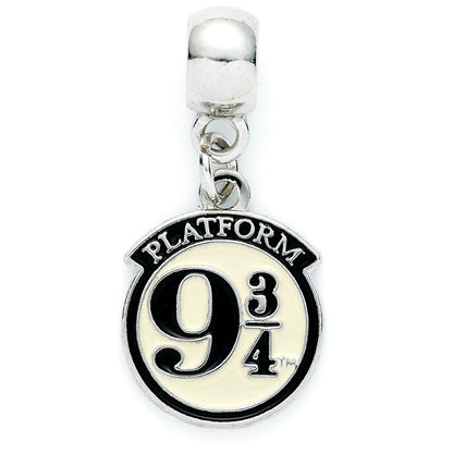 Harry Potter Silver Plated 9 & 3 Quarters Charm