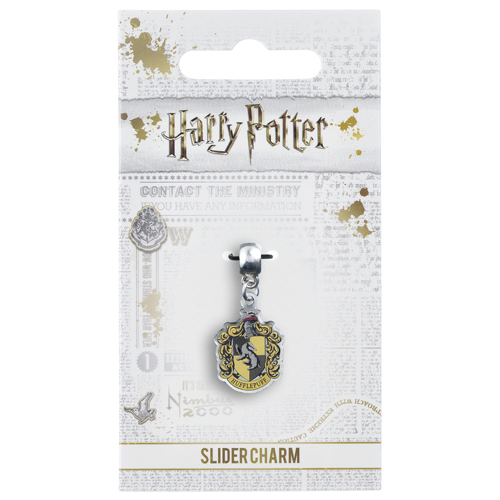 Harry Potter Silver Plated Hufflepuff Charm