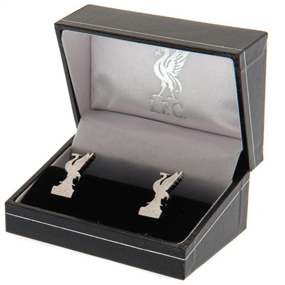Liverpool FC Stainless Steel Formed Liverbird Cufflinks