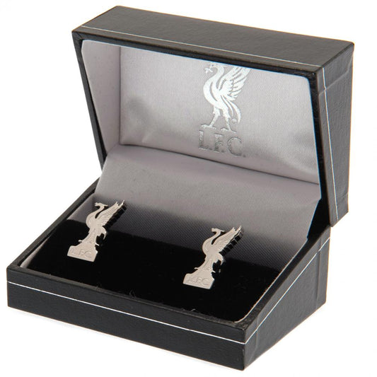 Liverpool FC Stainless Steel Formed Liverbird Cufflinks