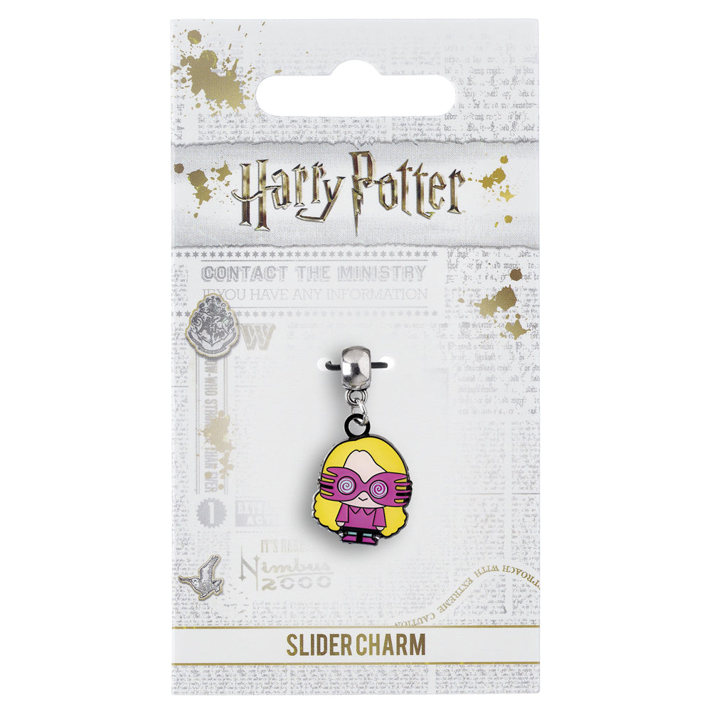 Harry Potter Silver Plated Chibi Luna Lovegood Charm