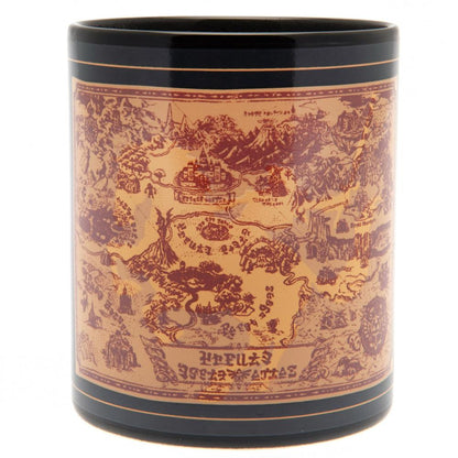 The Legend Of Zelda Heat Changing Mug Map