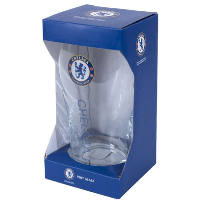 Chelsea FC Tulip Pint Glass