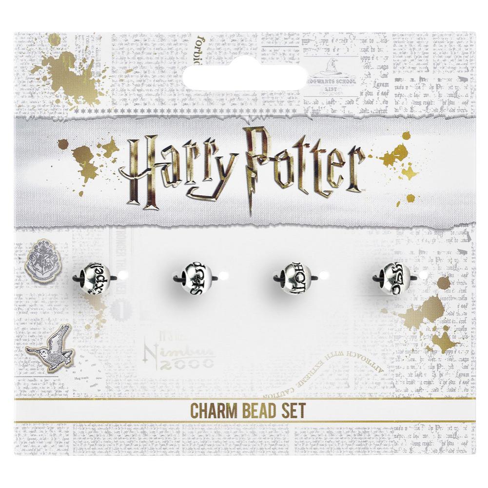 Harry Potter Silver Plated Spell Bead Charm Set