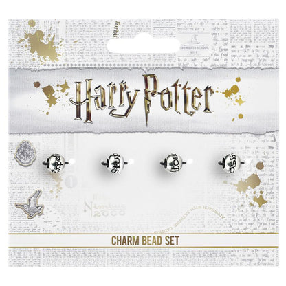 Harry Potter Silver Plated Spell Bead Charm Set