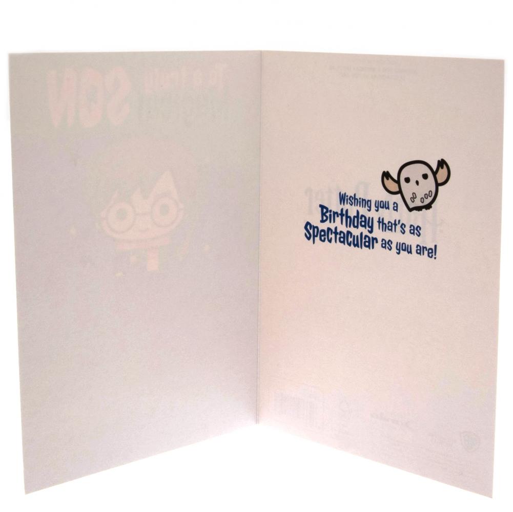 Harry Potter Birthday Card Son