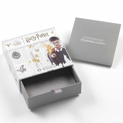 Harry Potter Gold Plated Crystal Earrings Time Turner