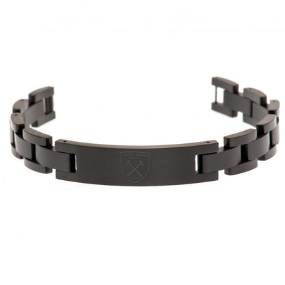 West Ham United FC Black IP Bracelet