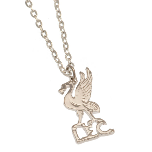 Liverpool FC Silver Plated Pendant & Chain LB