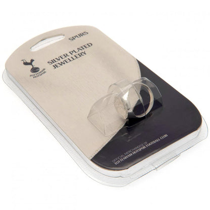 Tottenham Hotspur FC Silver Plated Crest Ring Small