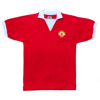 Manchester United FC Sir Bobby Charlton Signed Shirt
