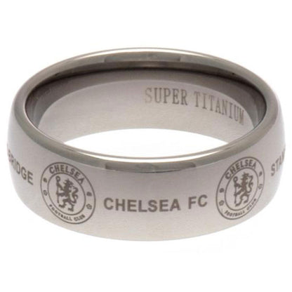 Chelsea FC Super Titanium Ring Large