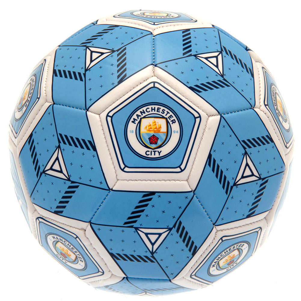 Manchester City FC Hex Size 3 Football