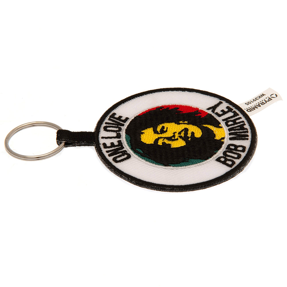 Bob Marley Woven Keyring