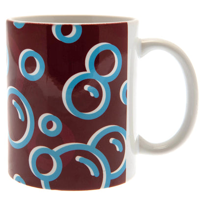 West Ham United FC Bubbles Mug
