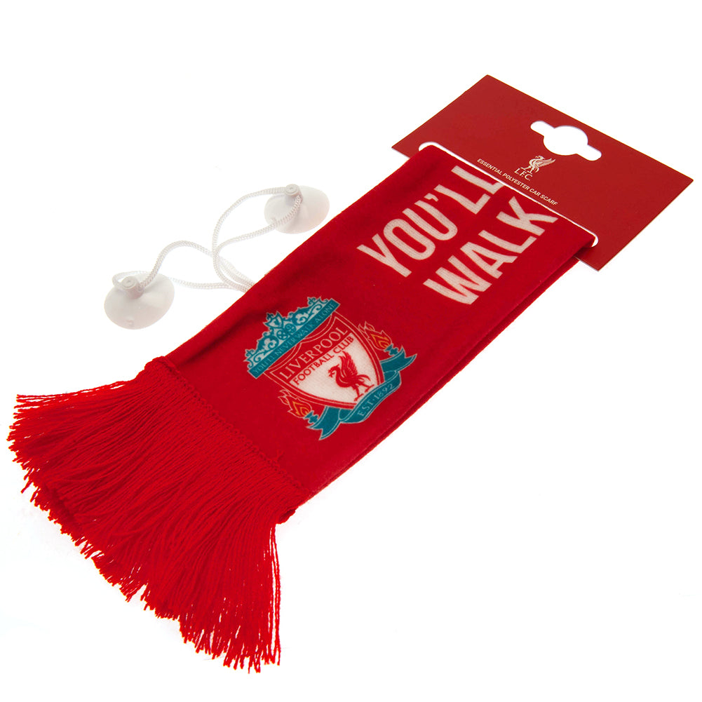 Liverpool FC Mini Crest Car Scarf