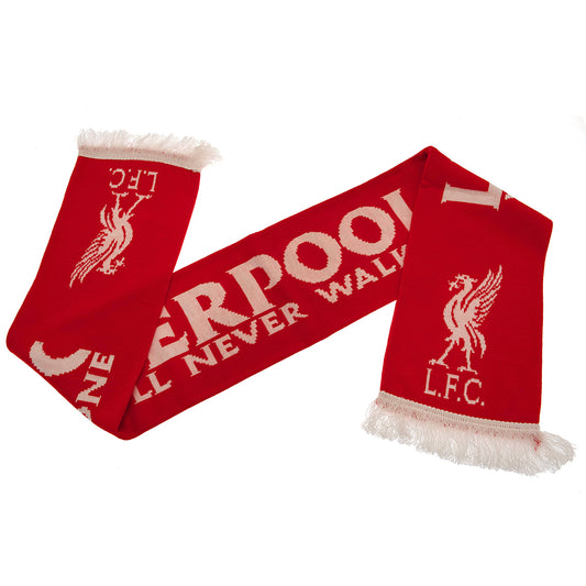 Liverpool FC White Liverbird Scarf